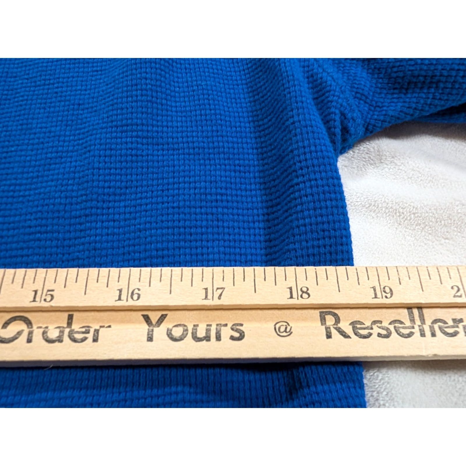 Polo Ralph Lauren Polo Ralph Lauren LS Crew Neck Blue Orange Waffle Knit Thermal Men's Large EUC Shirt Long Sleeve Embroidered Logo Classic Designer Polo Ralph Lauren Size US L / EU 52-54 / 3 - 7 Thumbnail