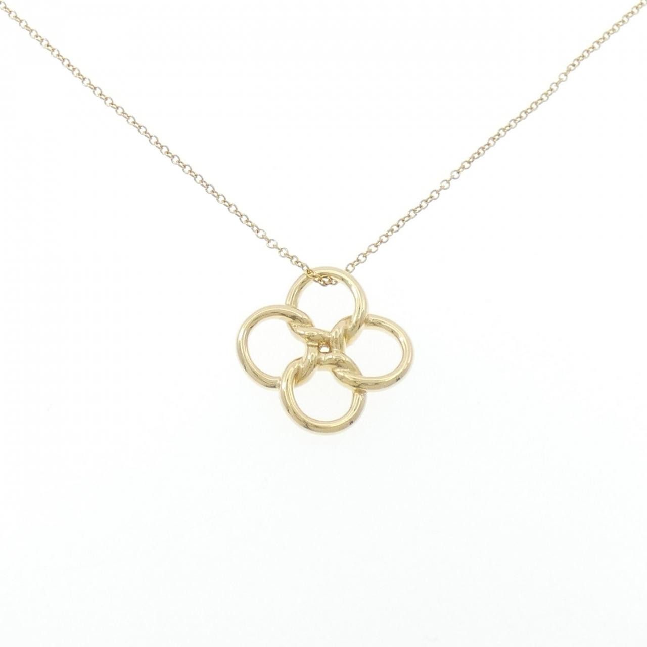 Tiffany & Co. Tiffany & Co. Tiffany & Co. Quadrofolio Small Au750 Necklace Precious Metal Necklace DUTY FREE for USA Size ONE SIZE - 1 Thumbnail