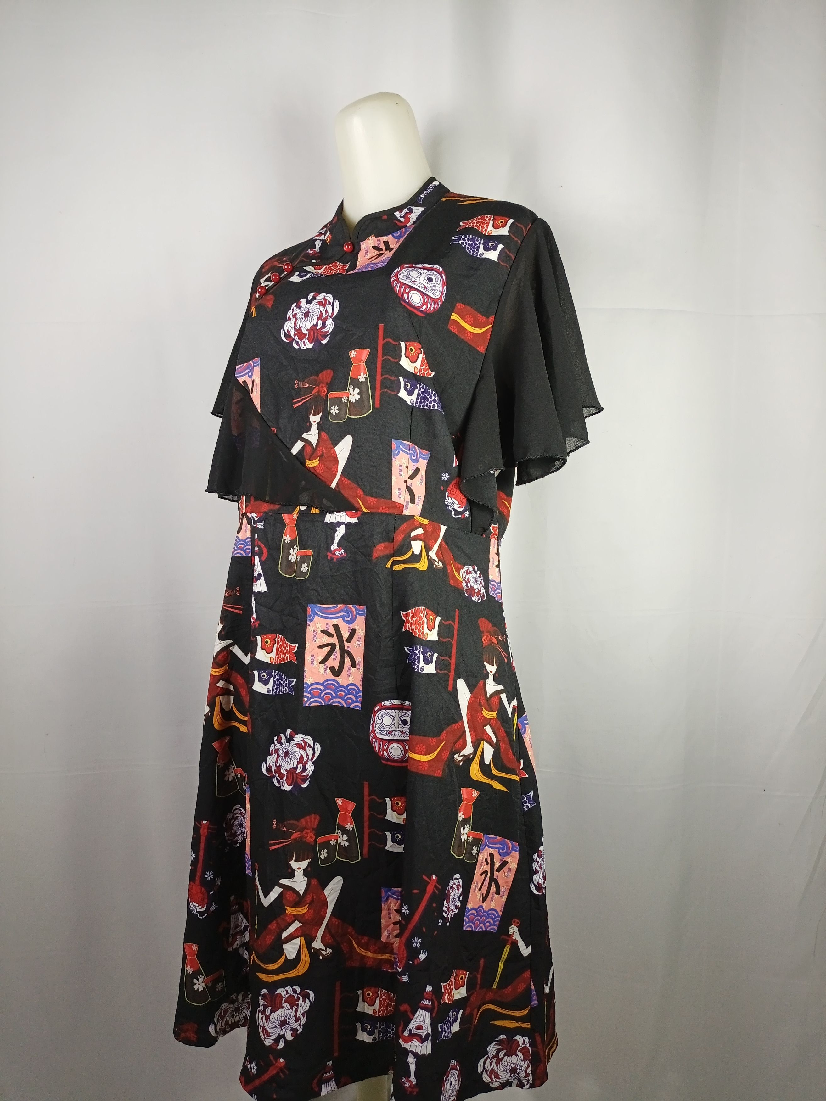 Japanese Brand ZEALIVE Japan Dress Size XXL / US 16-18 / IT 52-54 - 15 Thumbnail