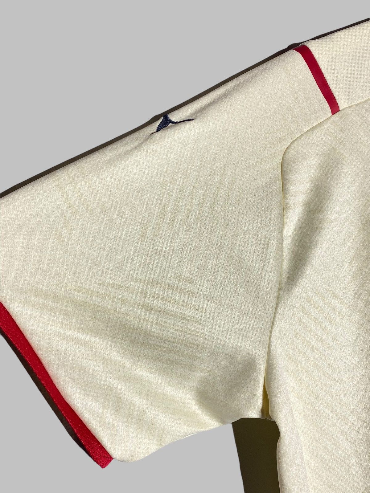 Puma AC Milan Puma Away Jersey 2020/21 Beige With Red Stripe Size US XL / EU 56 / 4 - 8 Thumbnail