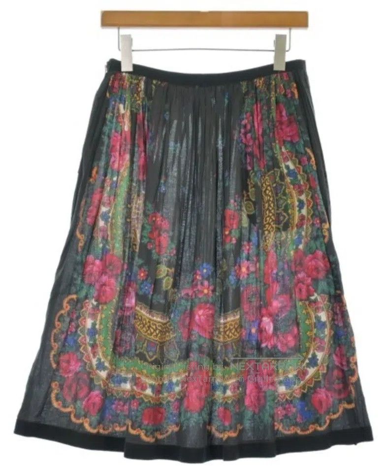 Comme des Garcons Comme Des Garcons size M Floral print skirt Size 25" / US 0 / IT 36 - 2 Thumbnail