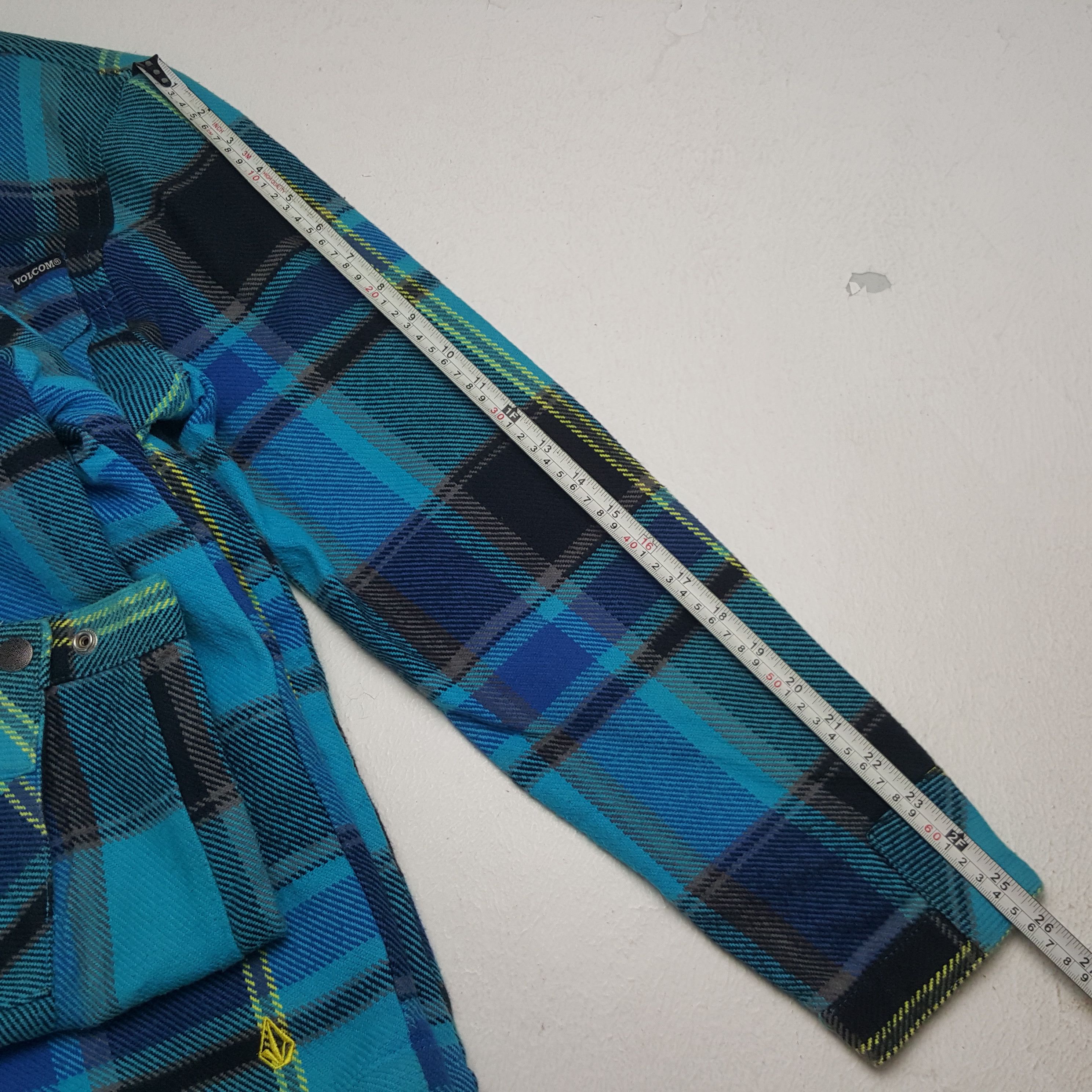 Vintage × Volcom Vintage Volcom American Style Fleece Shirt Jacket Size US M / EU 48-50 / 2 - 7 Thumbnail
