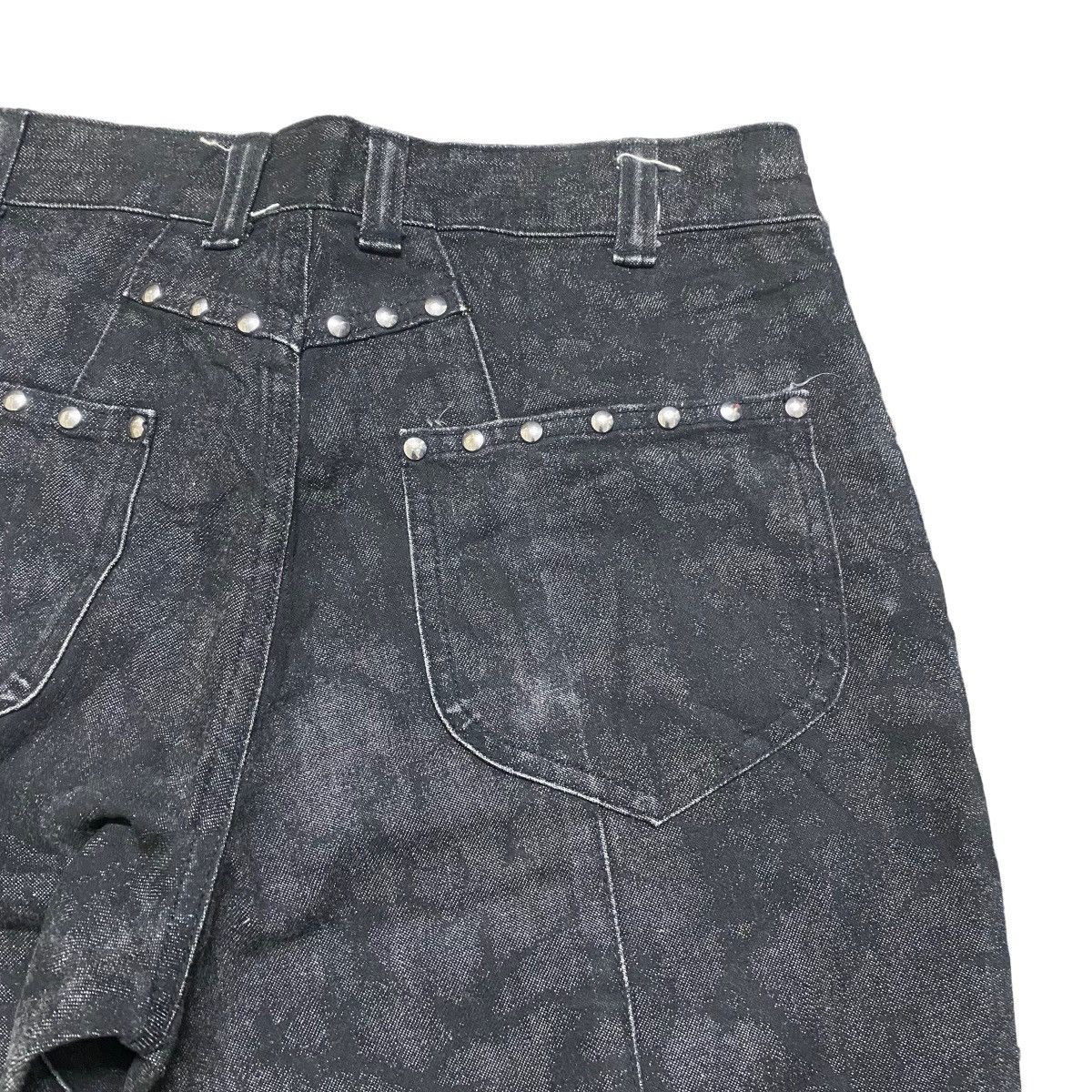 semanticdesign Semantic Design Fleur Denim Flare Jeans Studded Size US 30 / EU 46 - 11 Thumbnail