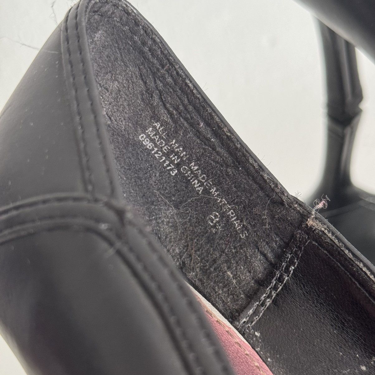 Other XHILARATION Vintage Y2K Black Faux Leather Preppy Pump Heels Size US 8.5 / IT 38.5 - 11 Thumbnail