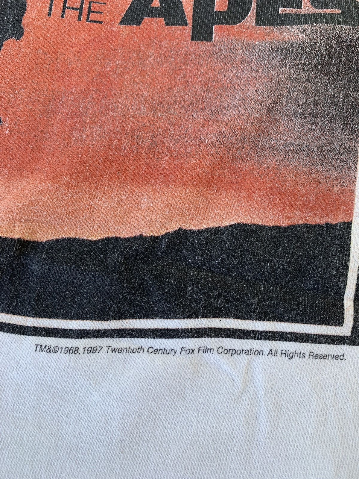 Vintage 90s POTA planet of the ape movie tee Size US M / EU 48-50 / 2 - 2 Thumbnail