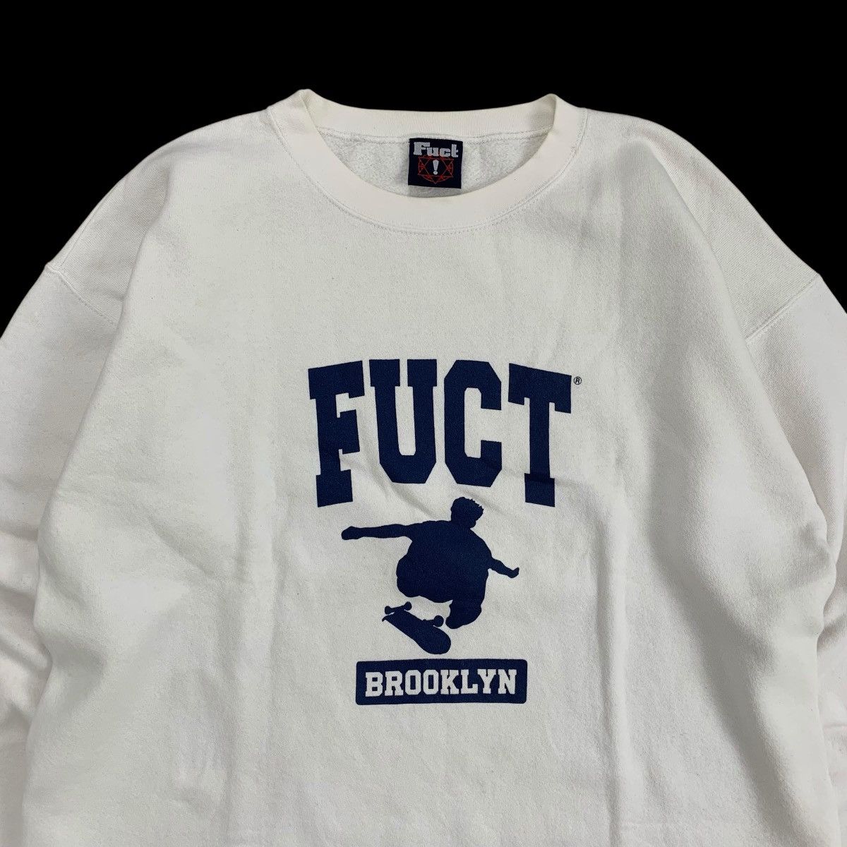 FUCT Vintage FUCT Skate Logo Brooklyn Sweatshirt Size US L / EU 52-54 / 3 - 2 Thumbnail