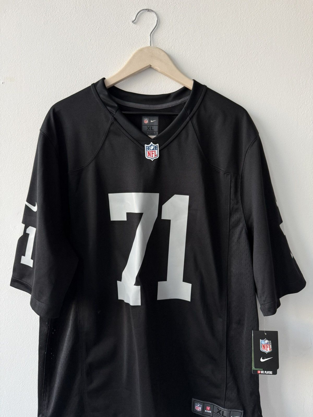 Nike Nike NFL Las Vegas Raiders Watson #71 Game Jersey Size XL Size US XL / EU 56 / 4 - 5 Thumbnail