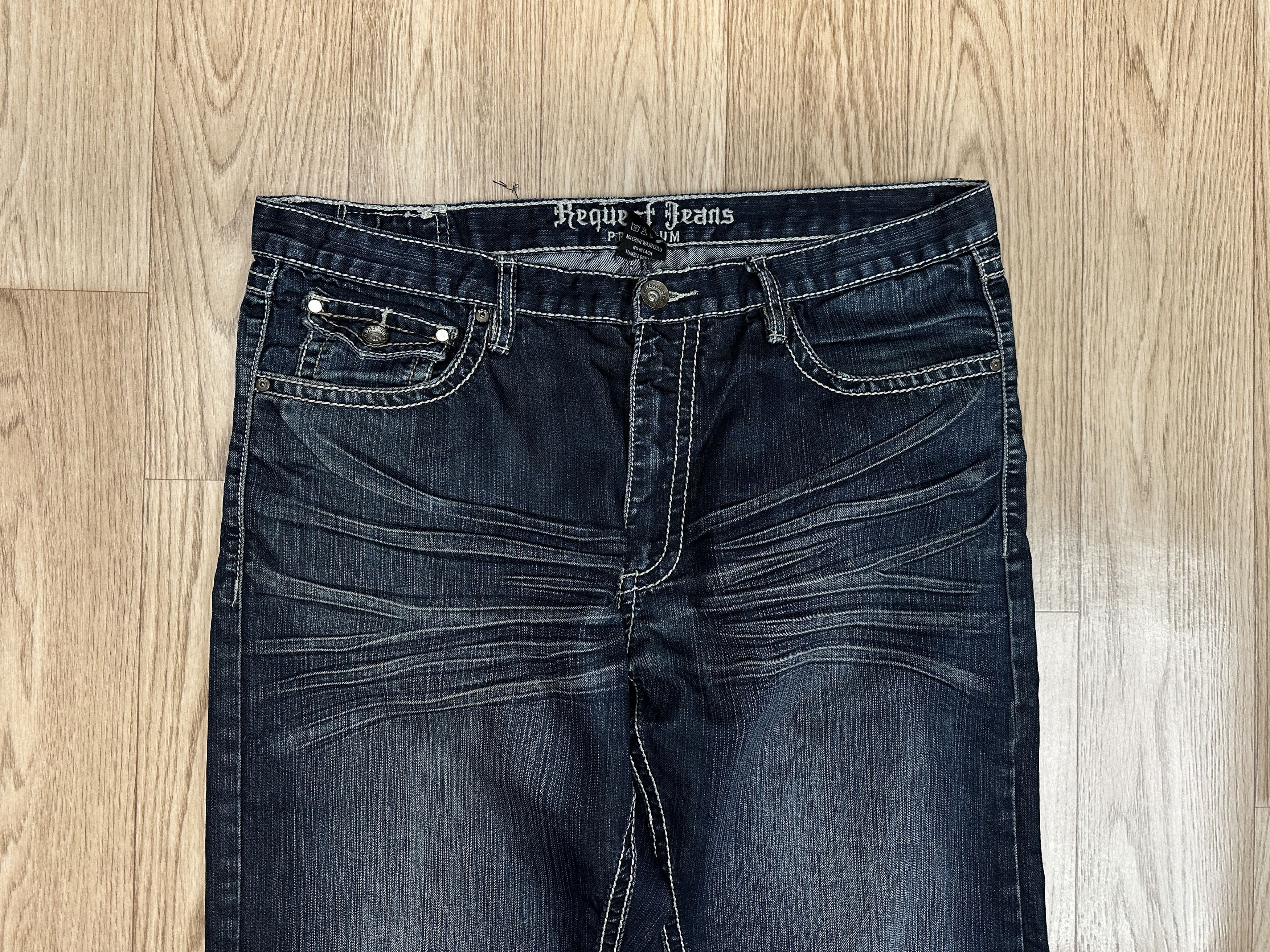 Request Jeans × Vintage Y2K Style Loose Fit Request Jeans Men's Denim 36x30 Size US 36 / EU 52 - 10 Thumbnail