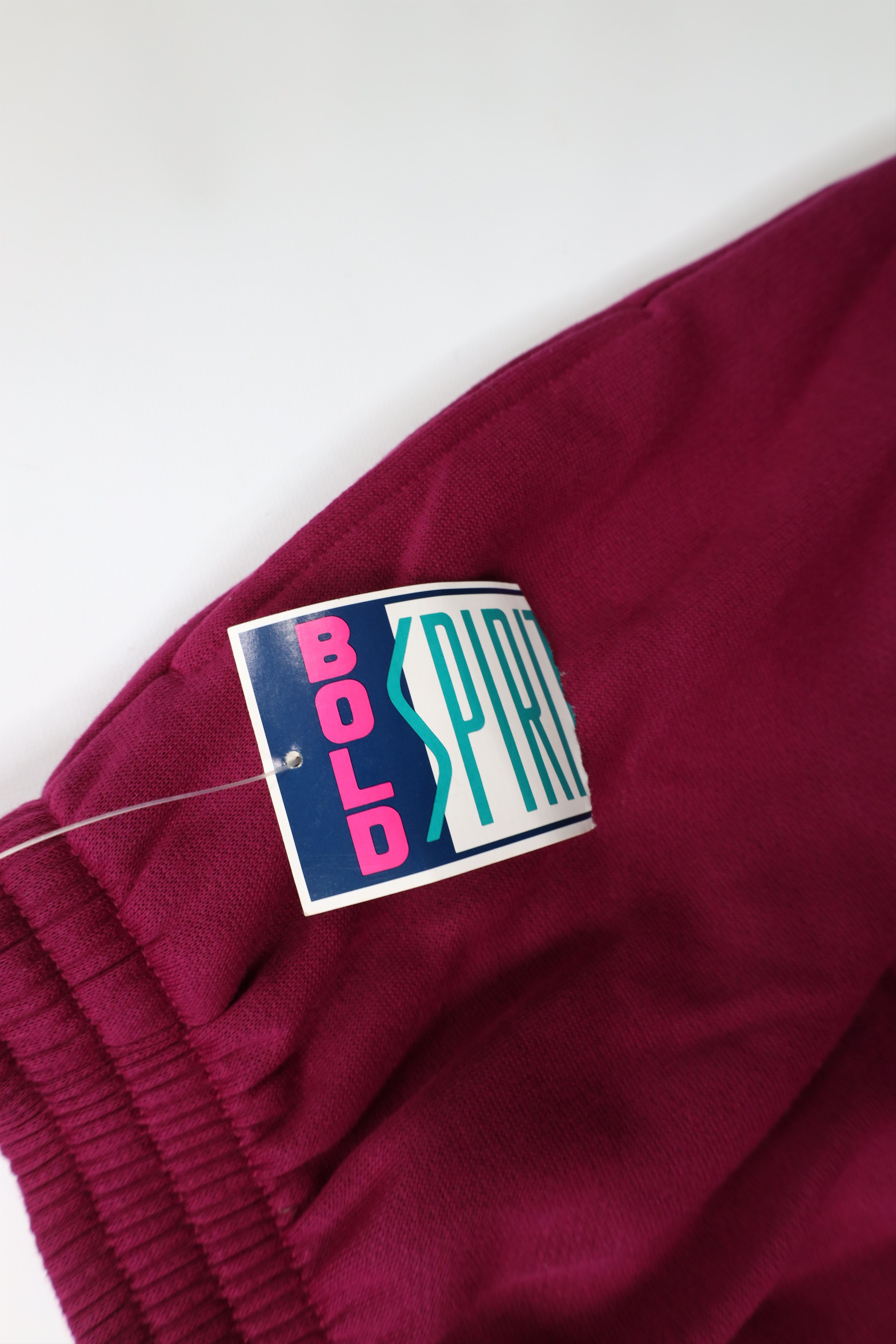 Vintage Deadstock Vintage 90s Streetwear Leg Sweatpants Purple Size 36" / US 14 / IT 50 - 6 Thumbnail