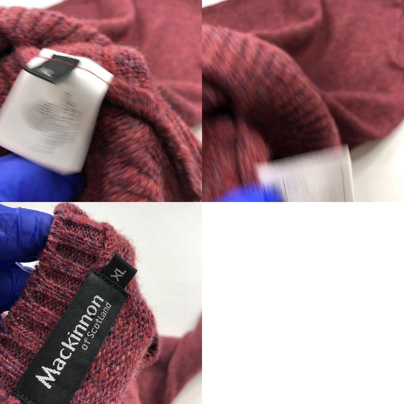 Vintage Mackinnon Of Scotland Pullover Shirt XL Red Mens Classic Modern Knit Sweatshirt Size US XL / EU 56 / 4 - 8 Thumbnail