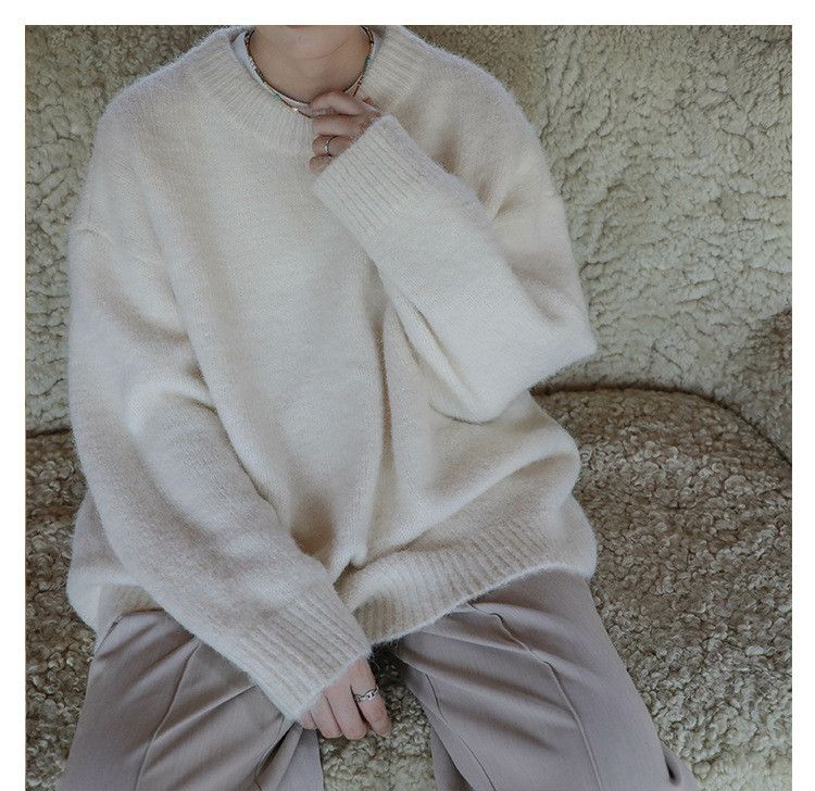Other Gray Knit Sweater Size US L / EU 52-54 / 3 - 4 Thumbnail