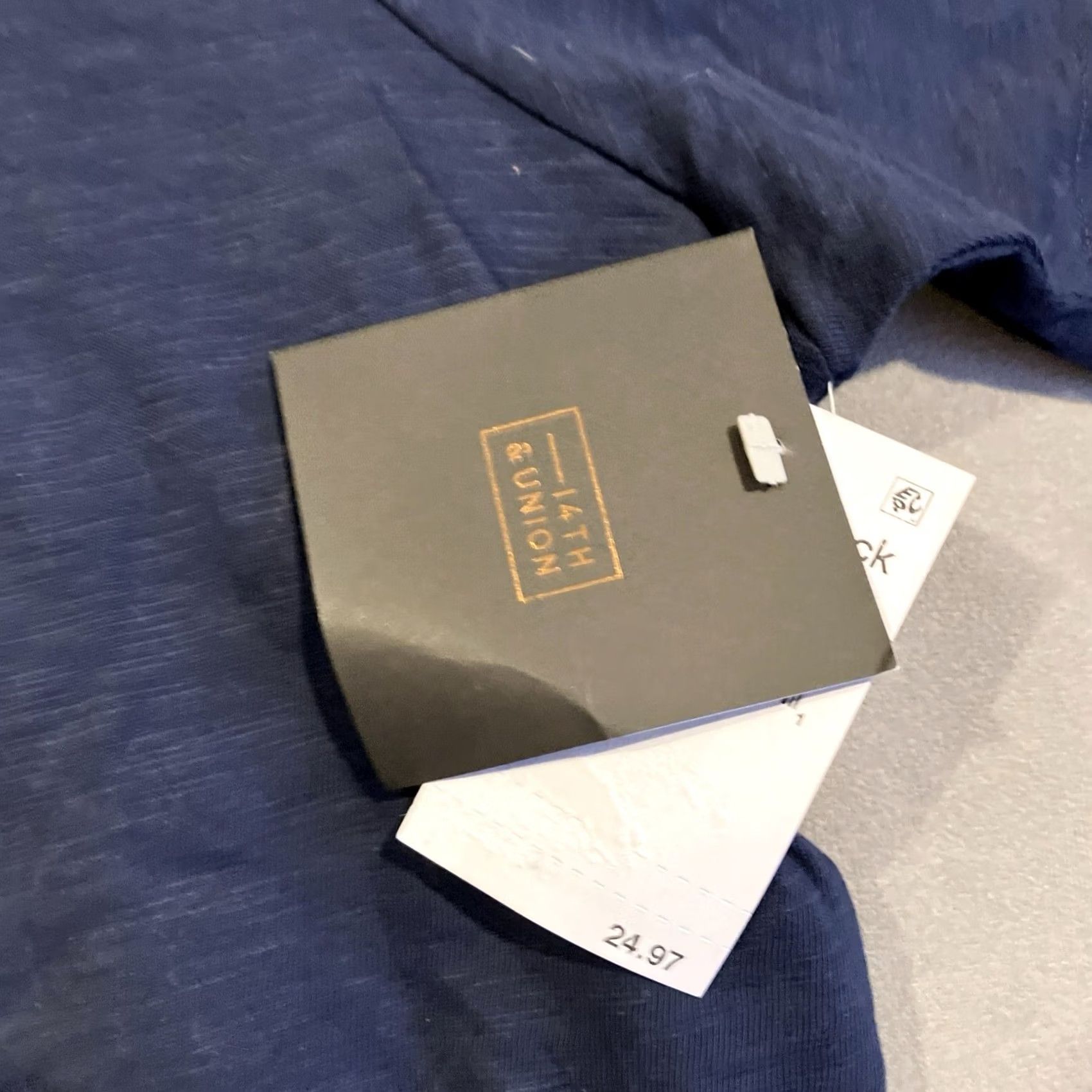 Nordstrom NWT Nordstrom 14TH & UNION Navy Short Sleeve Cotton Golf Polo Men's XXL Polo Sleeve Short Sleeve Polo Men Navy Cotton Golf Polo Size US XXL / EU 58 / 5 - 2 Thumbnail
