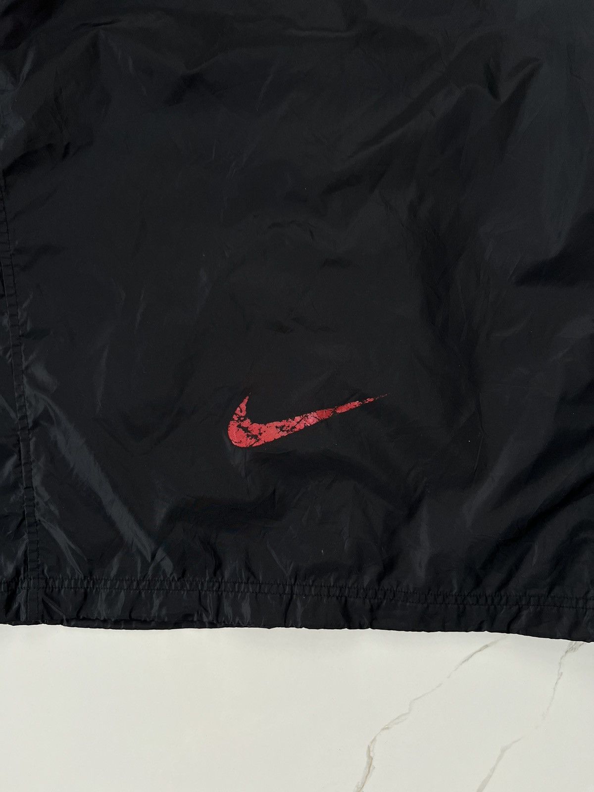 Nike × Vintage 90's NIKE BACK SWOOSH LOGO RETRO GORPCORE RARE TRACK JACKET Size US M / EU 48-50 / 2 - 8 Thumbnail
