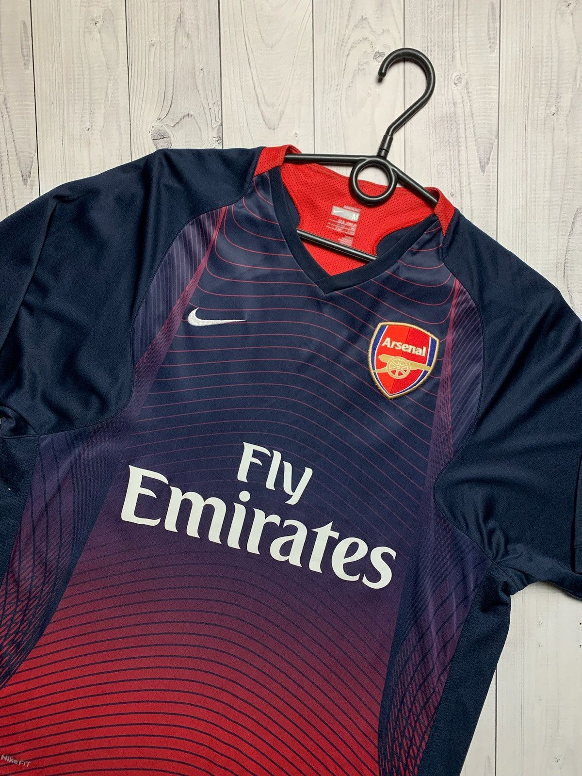 Nike × Vintage Vintage Nike Arsenal soccer jersey size M logo rare Size US M / EU 48-50 / 2 - 2 Thumbnail