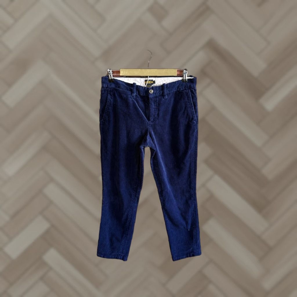 Polo Ralph Lauren Polo Ralph Lauren Womens Corduroy Chino Pants Blue Size 8 Regular 24'' Inseam Size 30" / US 8 / IT 44 - 1 Thumbnail
