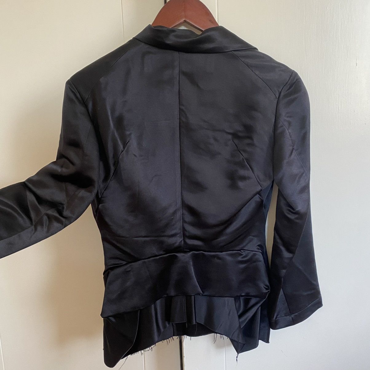 Junya Watanabe Junya Watanabe / CDG — Black Silk Blazer Size M / US 6-8 / IT 42-44 - 5 Thumbnail