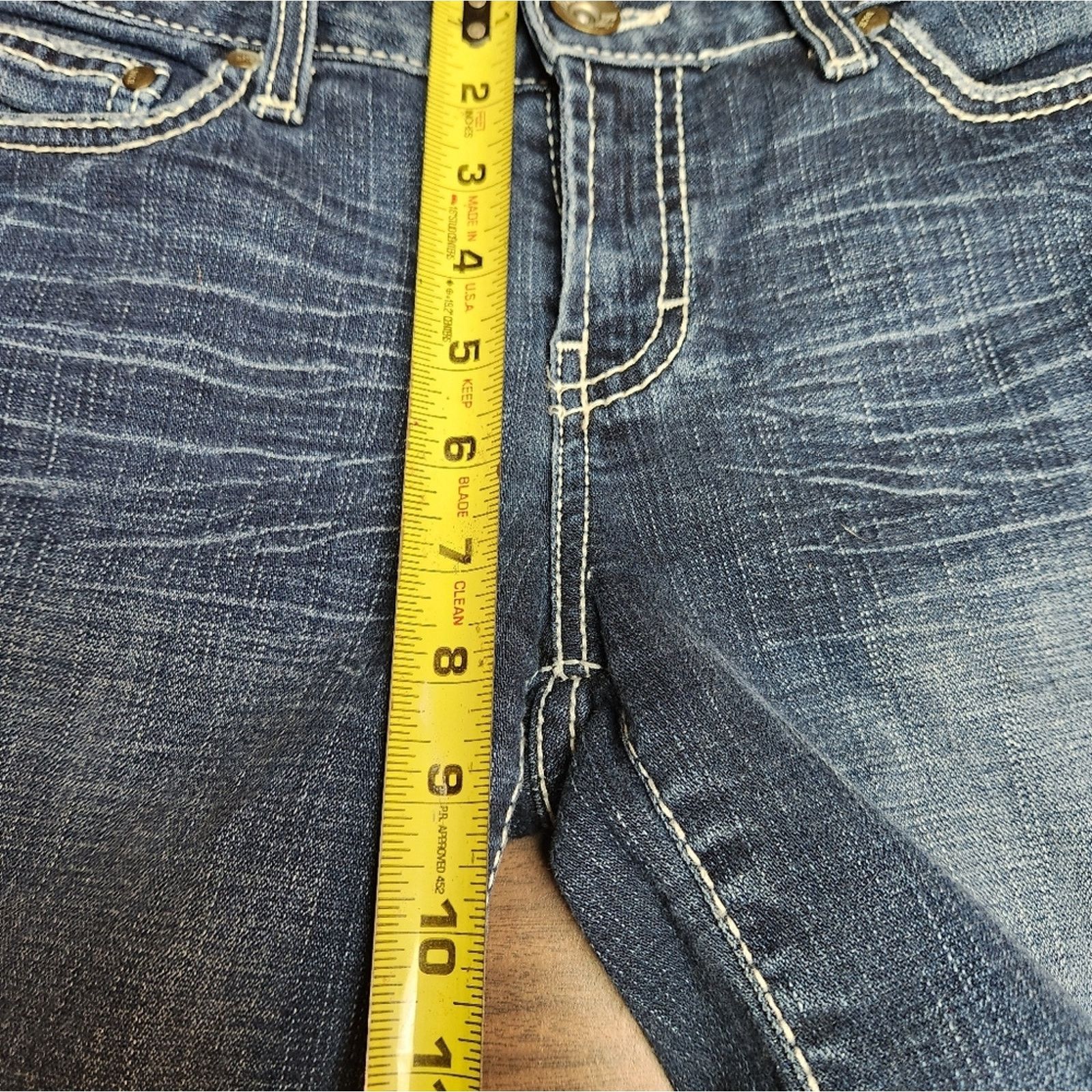 BKE BKE Kate Denim Shorts Size 26" / US 2 / IT 38 - 10 Thumbnail