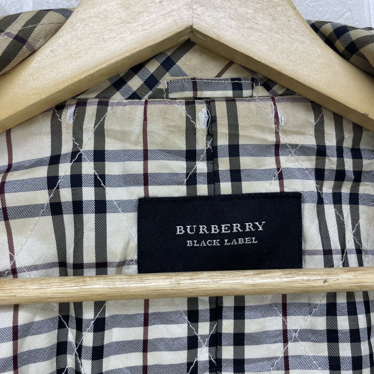 Burberry Vintage Burberry Black Label Leather Jacket Size US M / EU 48-50 / 2 - 10 Thumbnail