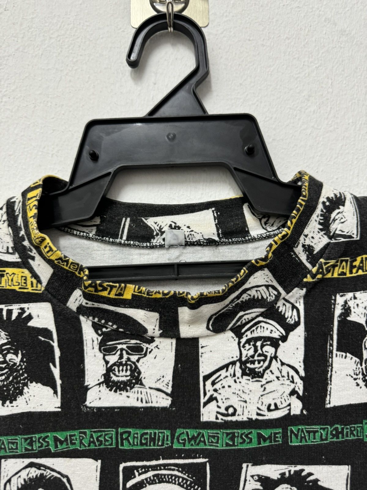 Vintage Vintage Rasta Design Raymond Pettibon Punk Art Shirt Size US L / EU 52-54 / 3 - 3 Thumbnail