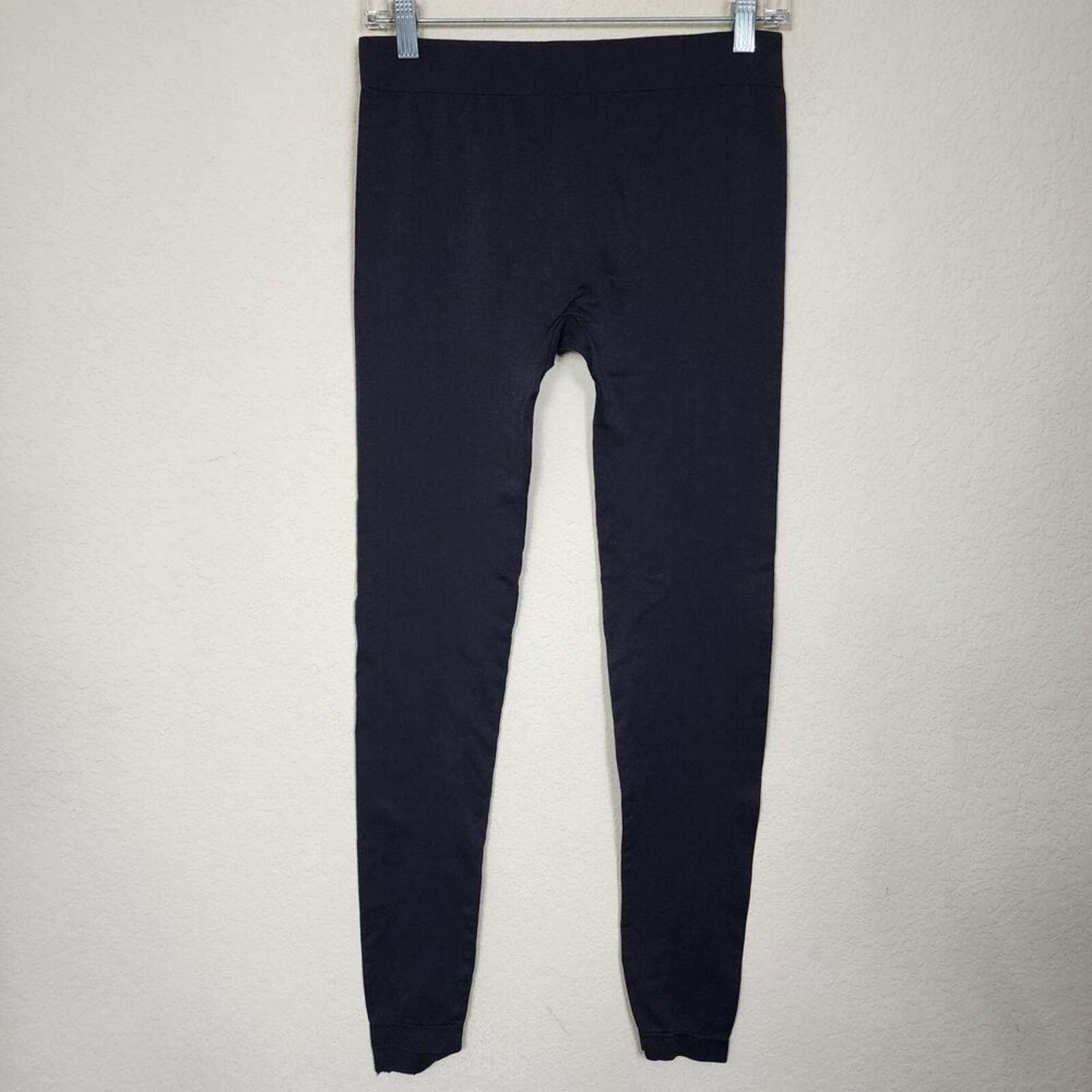 Other Black Stretchy Leggings Size 28" / US 6 / IT 42 - 2 Thumbnail