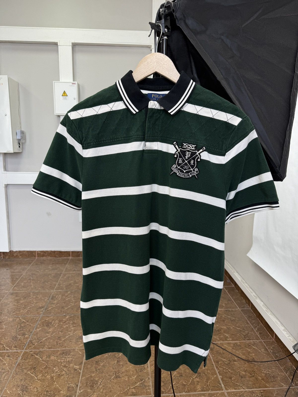 Polo Ralph Lauren 🇺🇸 Polo Ralph Lauren Rowing Club Custom Slim Fit Polo T-Shirt Size US L / EU 52-54 / 3 - 1 Thumbnail