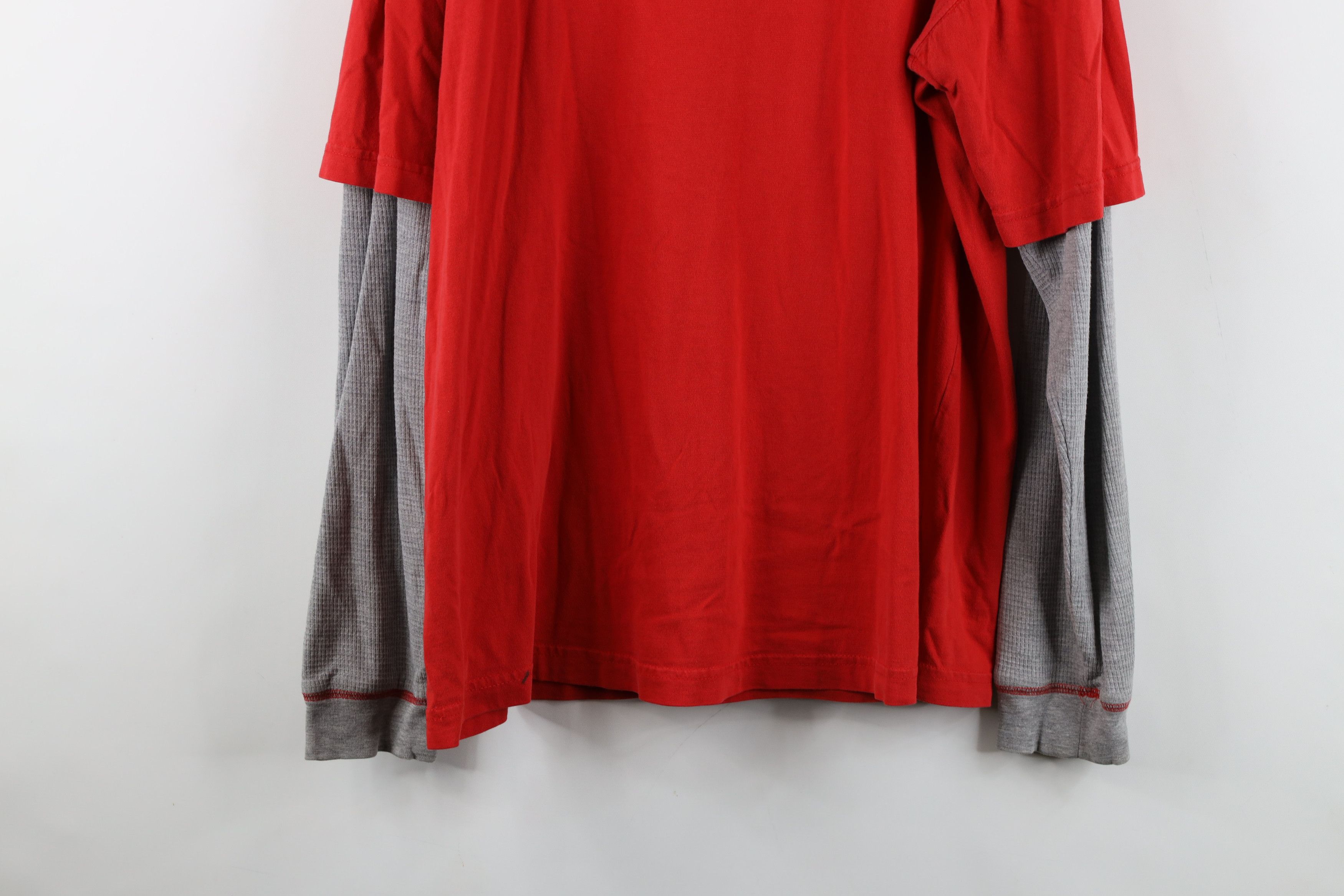 Vintage Vintage Knit Layered Ohio State University Football T-Shirt Size US M / EU 48-50 / 2 - 15 Thumbnail