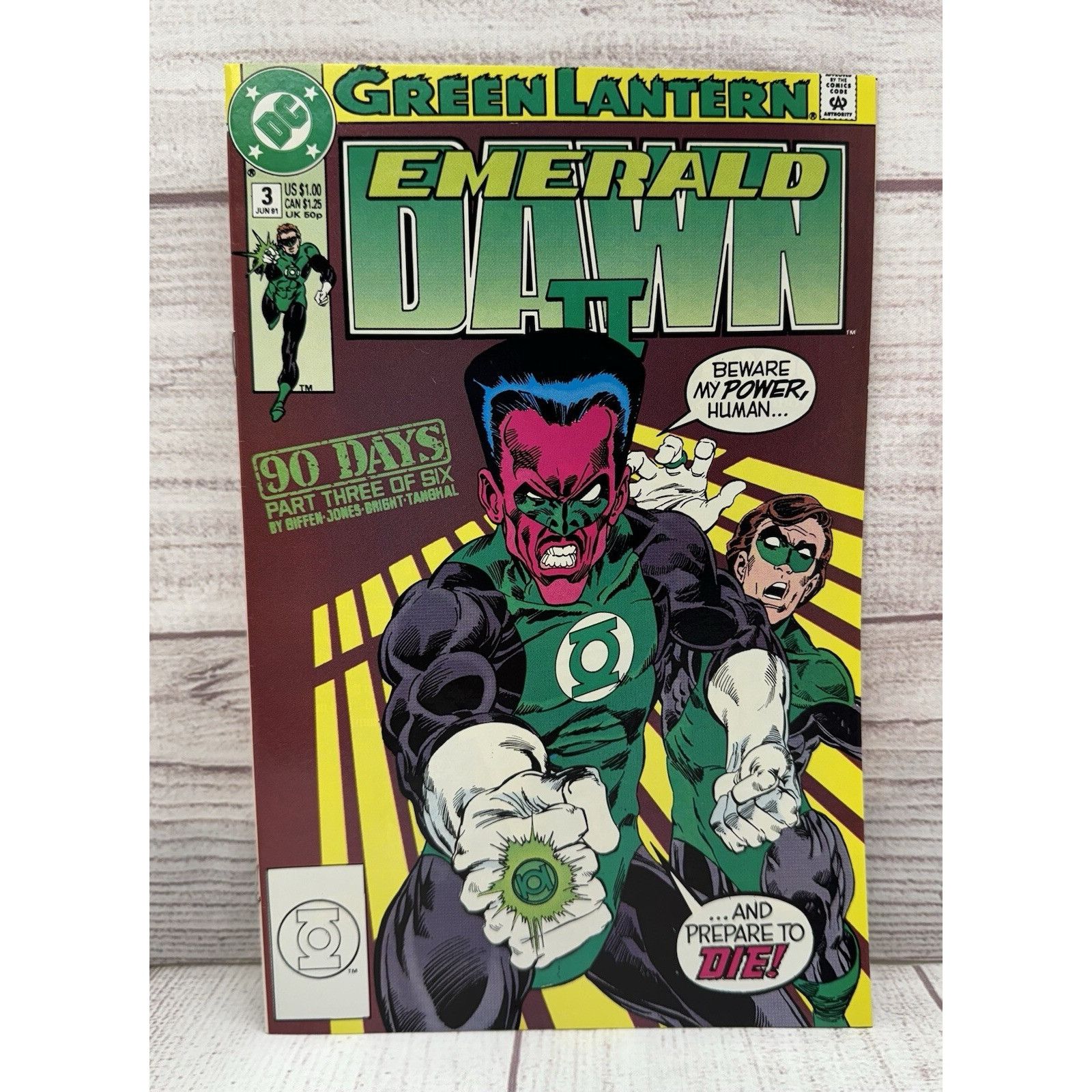 DC Comics DC Comics Green Lantern: Emerald Dawn II Vol 3 of 6 June 199 Size ONE SIZE - 1 Thumbnail