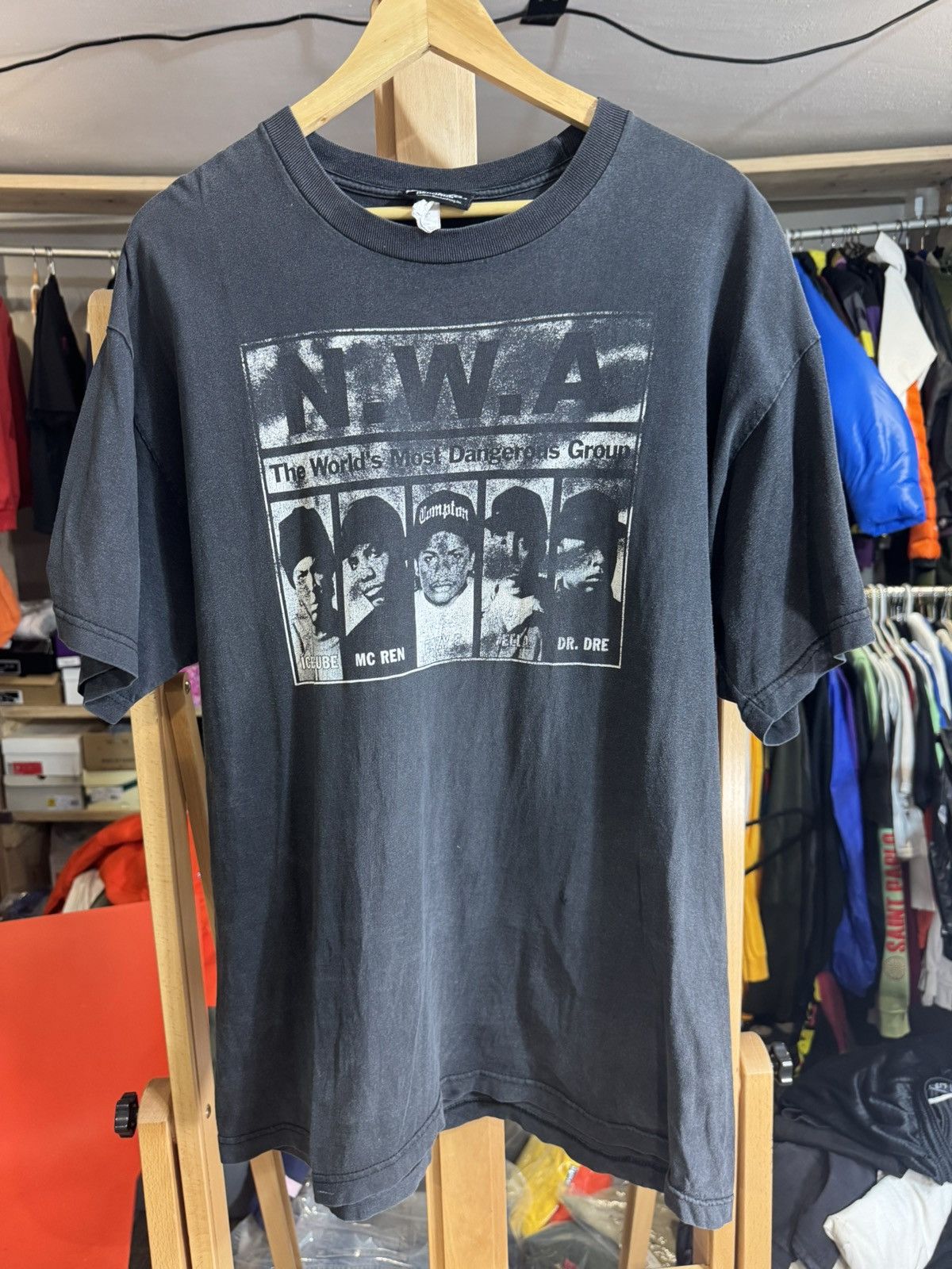 Vintage VINTAGE NWA RUTHLESS RECORDS XL Size US XL / EU 56 / 4 - 7 Thumbnail