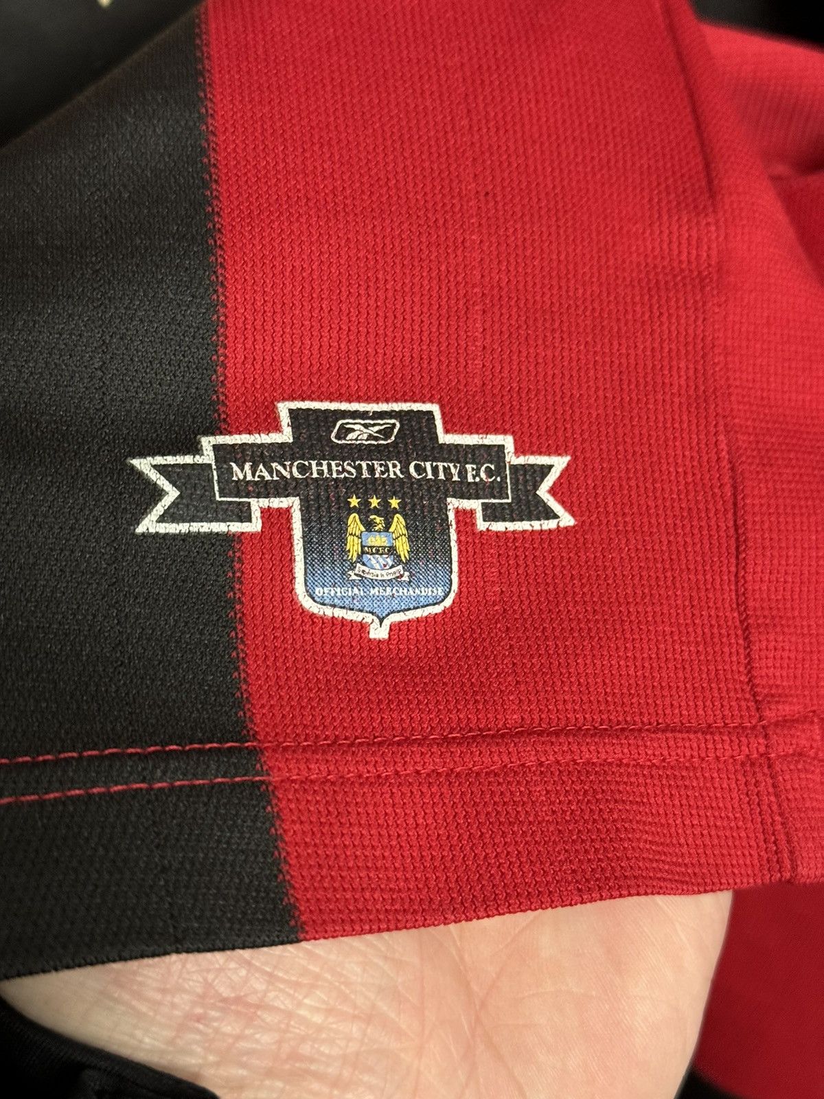Reebok Manchester City 03/04 Away Football Jersey Size US XL / EU 56 / 4 - 4 Thumbnail