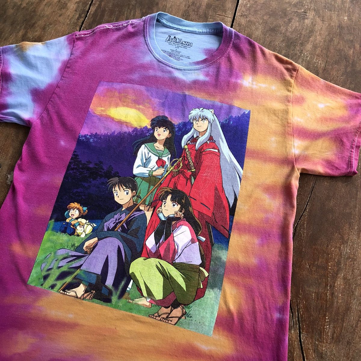 Anime Vintage 2009 InuYasha Anime Rare Shirt Size US M / EU 48-50 / 2 - 1 Thumbnail