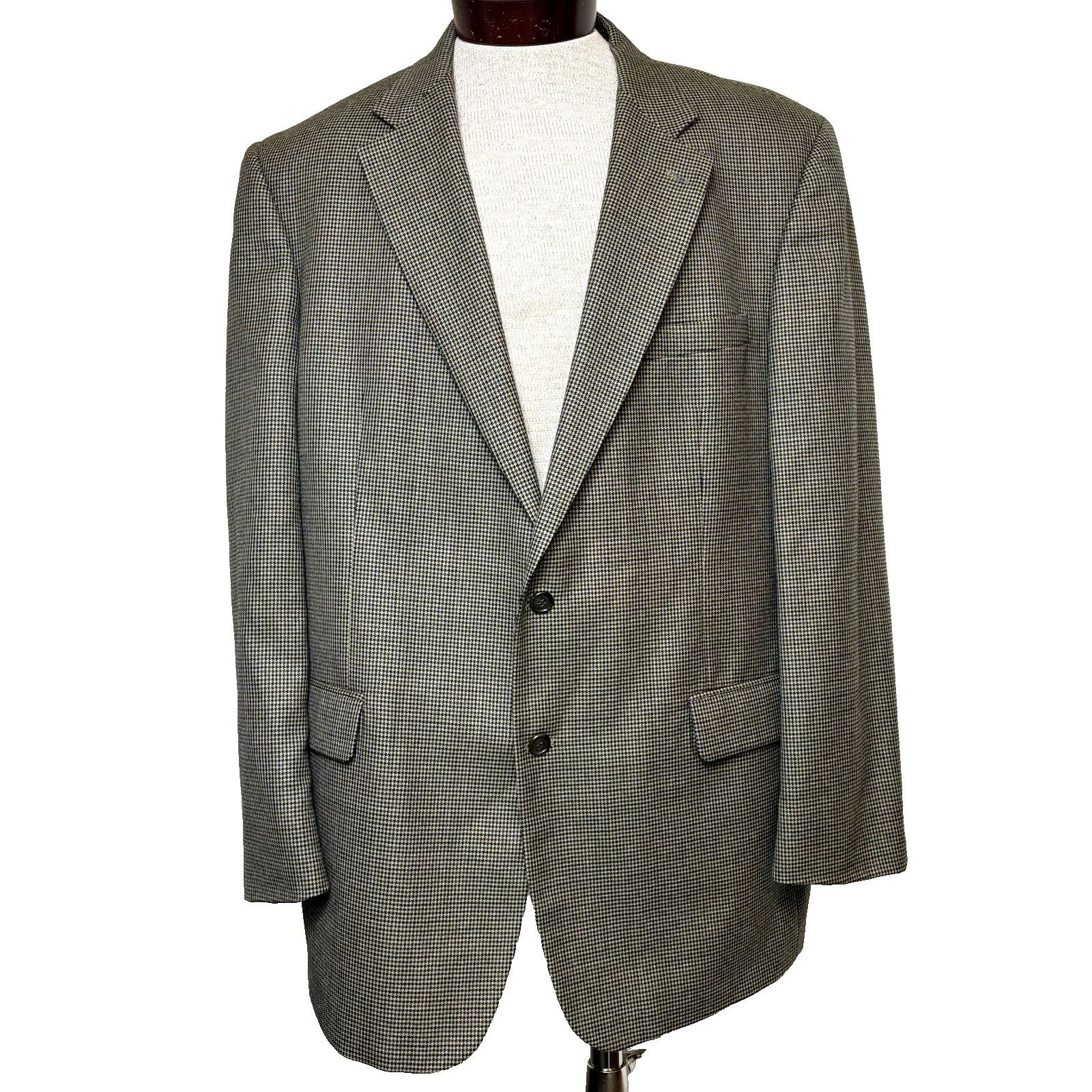 Brooks Brothers Brooks Brothers Men's Sport Coat Blazer 46L Multicolor Hound Size 46L - 1 Thumbnail