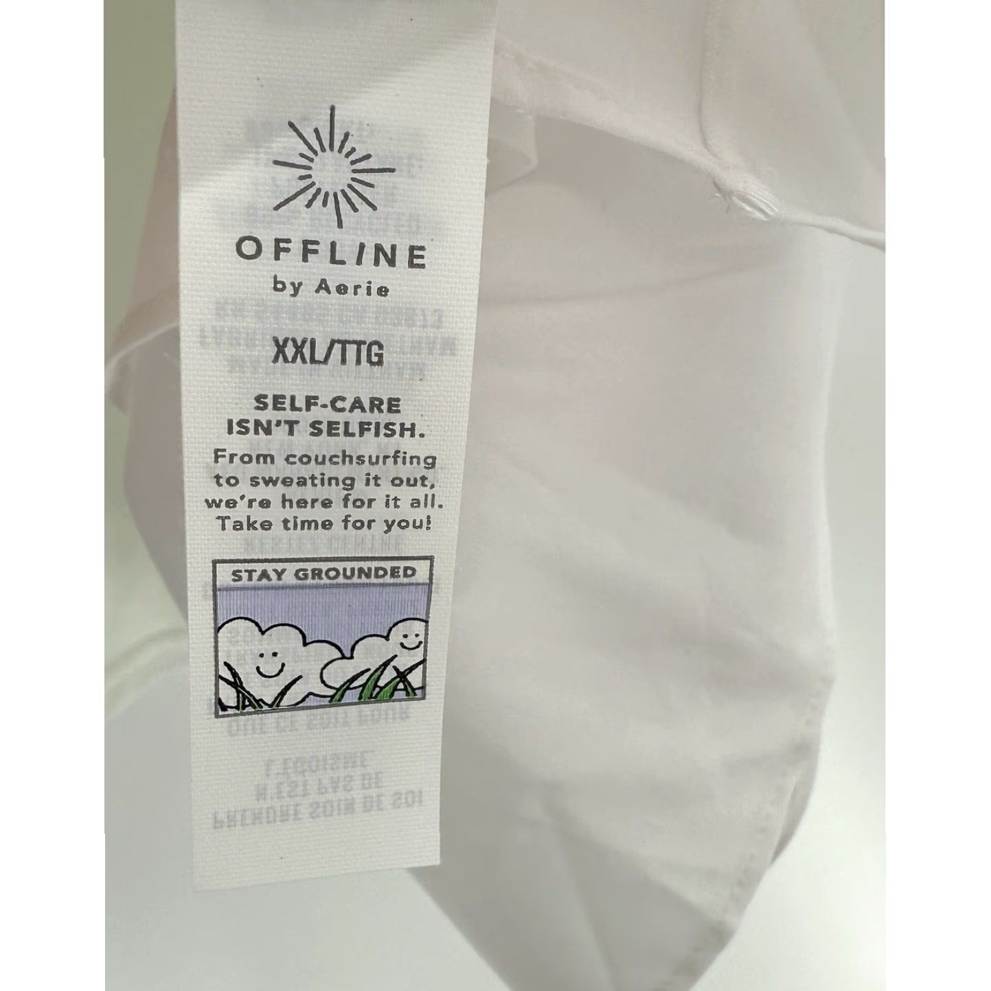 Vintage NWT Aerie Dress Smocked Flowy White Tank Dress XX L Preppy 79.85 Ladies Sleeveless Scoop Neck Short Dress Size XXL / US 16-18 / IT 52-54 - 6 Thumbnail