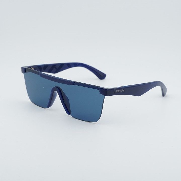 Burberry Burberry BE4480D 411080 Sunglasses Blue Square Frame, Blue Size ONE SIZE - 1 Thumbnail