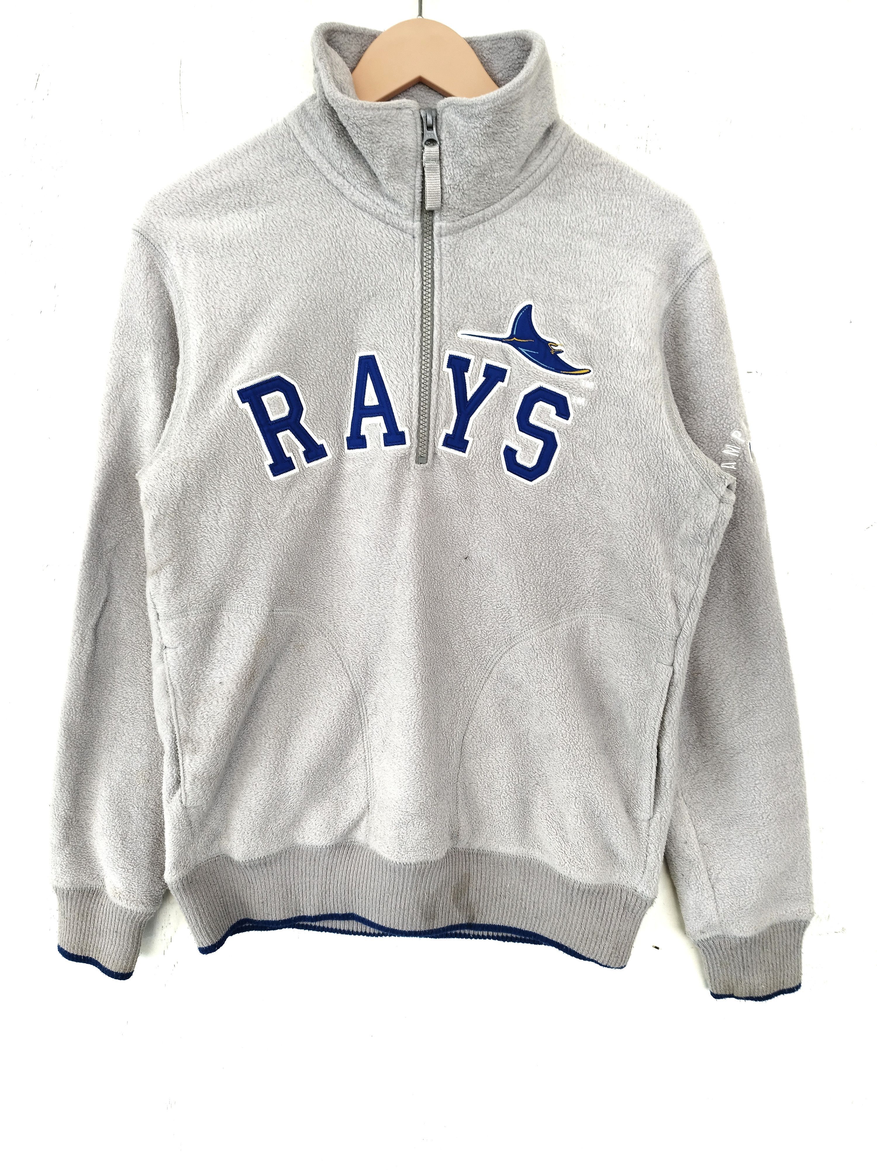 RAYS MLB fleece zzipper jacket