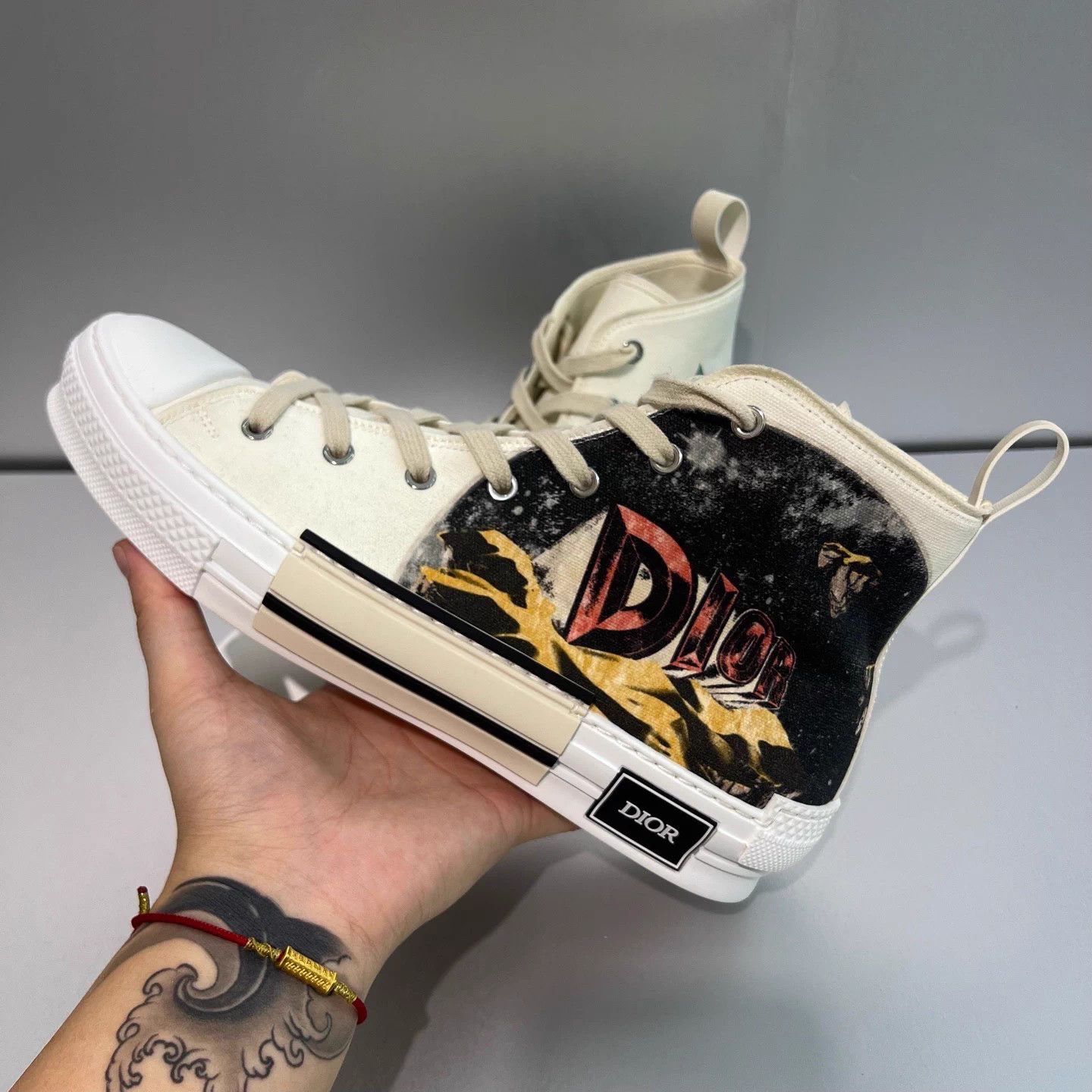 Dior Dior B23 New High-Top Doodle Sneaker 44 Size US 11 / EU 44 - 7 Thumbnail
