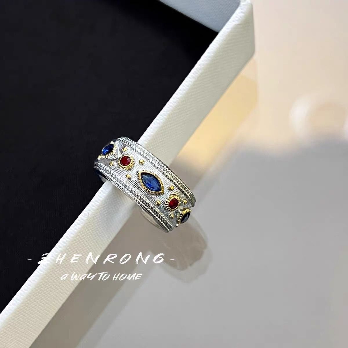 Jewelry New Trend Jewelry Rings Open Size Chrome Ring (Size 7-13) Size ONE SIZE - 5 Thumbnail