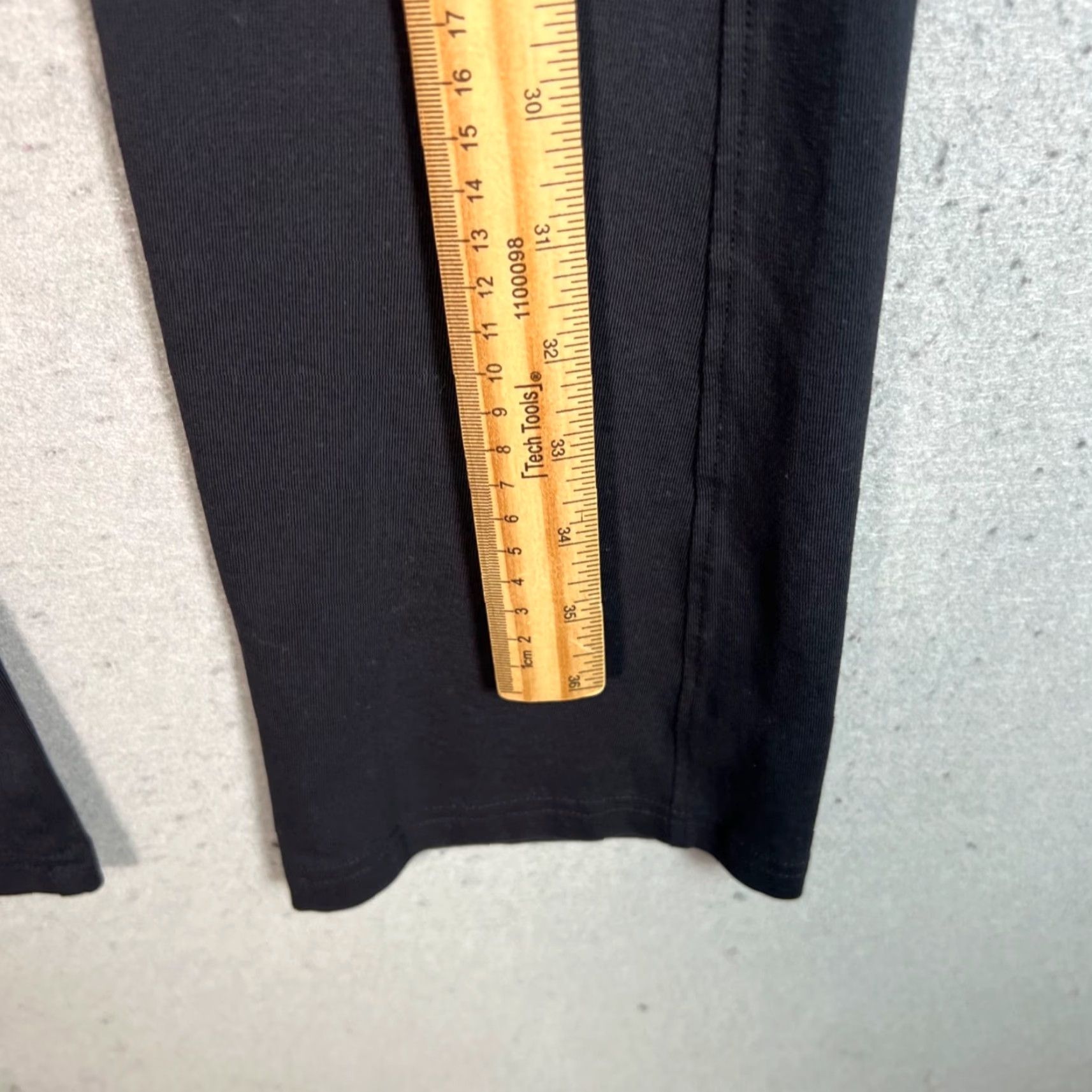 Gymshark Gymshark Leggings Women's XS Black Stretchy High-Waist Yoga Gym Athletic Skinny Inseam 31 in Size 26" / US 2 / IT 38 - 5 Thumbnail