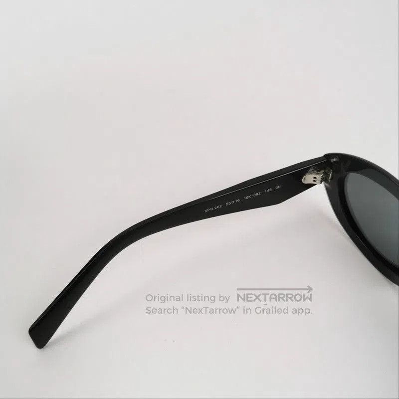 Prada Prada Black Full Frame Logo Sunglasses. Size ONE SIZE - 7 Thumbnail
