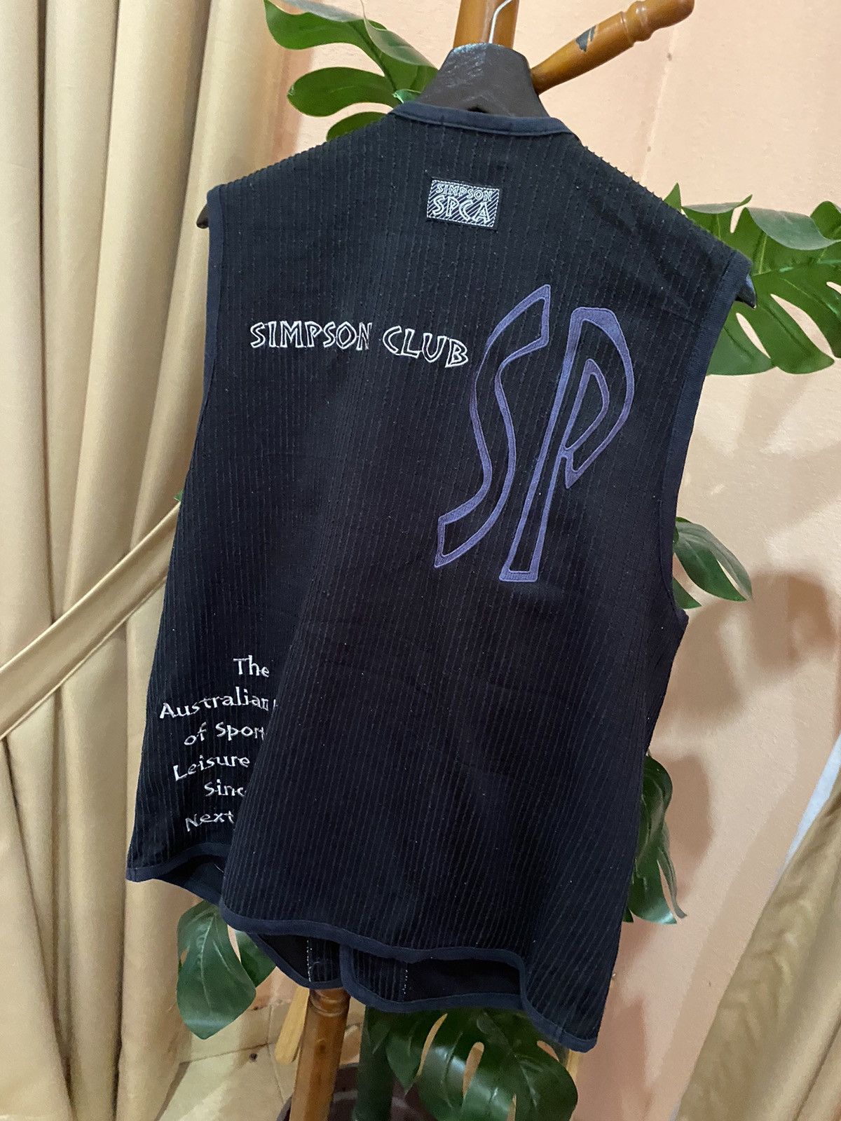 Other VINTAGE SIMPSON VEST JACKET Size US M / EU 48-50 / 2 - 6 Thumbnail