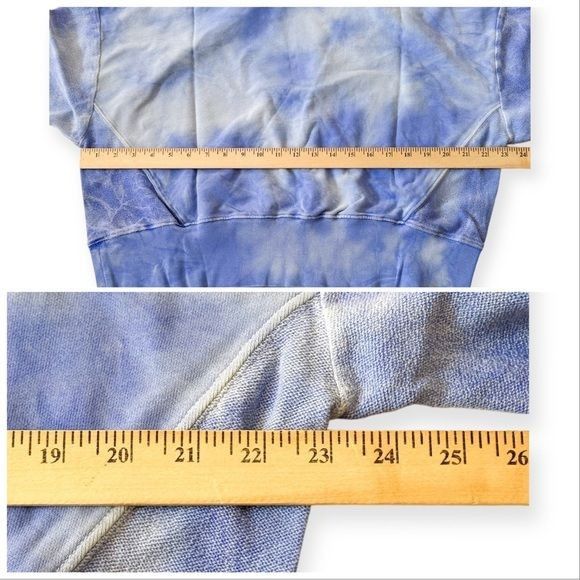 Other New with tag, DANNIJO Tie Dye Hoodie, Blue & White, Size M Size M / US 6-8 / IT 42-44 - 12 Thumbnail