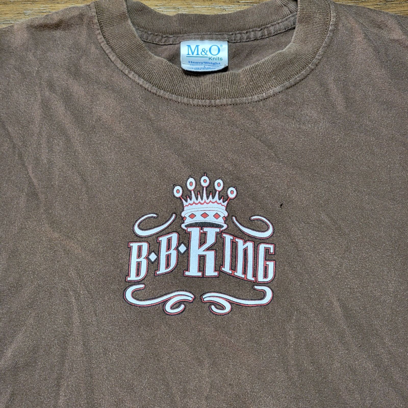 Other VINTAGE BB King Brown Unisex Tee (05-06) - Size Large Size US L / EU 52-54 / 3 - 2 Thumbnail