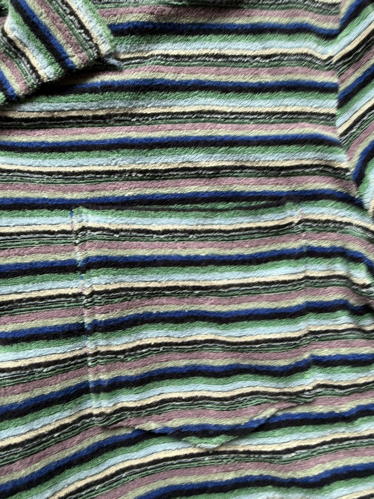 Acne Studios Striped Towel Knit Overshirt *Sample* Size US S / EU 44-46 / 1 - 2 Thumbnail
