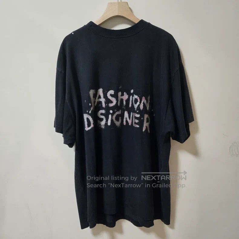 Balenciaga Destroyed distressed short-sleeve T-shirt