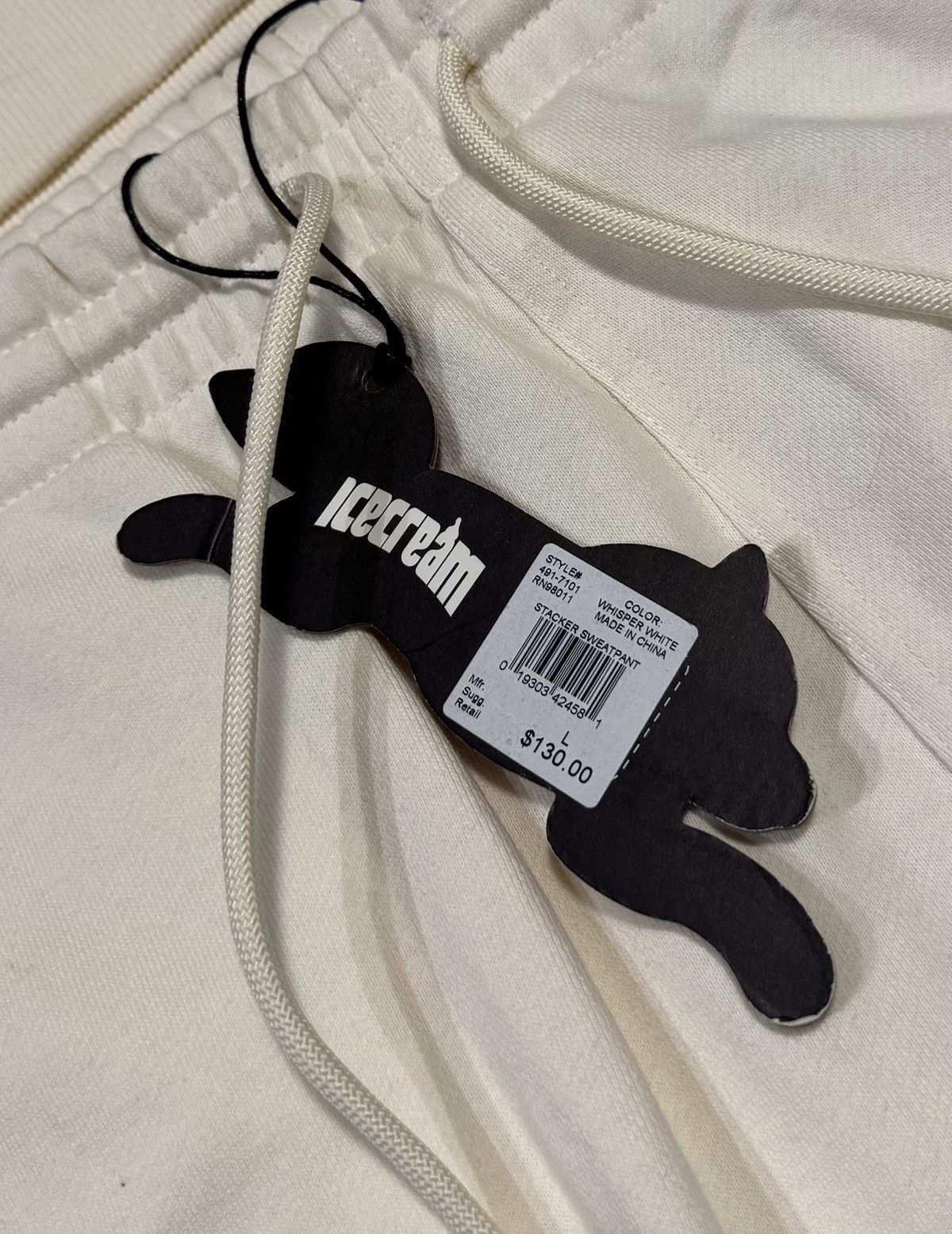 Icecream 🔥400$ IceCream Logo Tracksuit/IceCream Stacker&Chennile Suit Size 50L - 4 Thumbnail