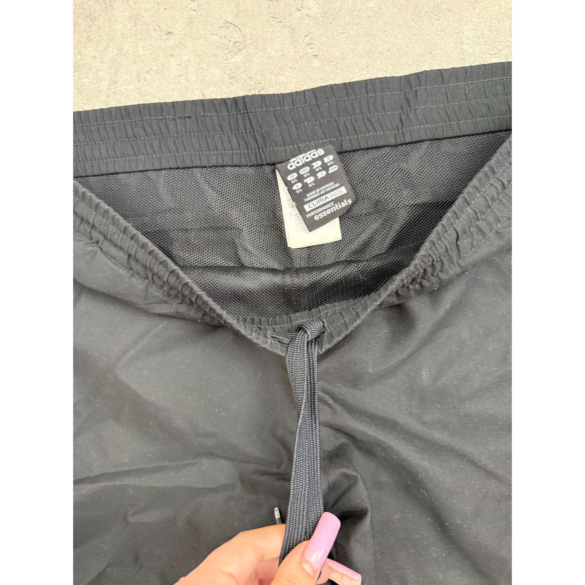 Adidas Adidas Clima365 Men’s Training Track Pants Black Mesh Lined Size US 28 / EU 44 - 10 Thumbnail