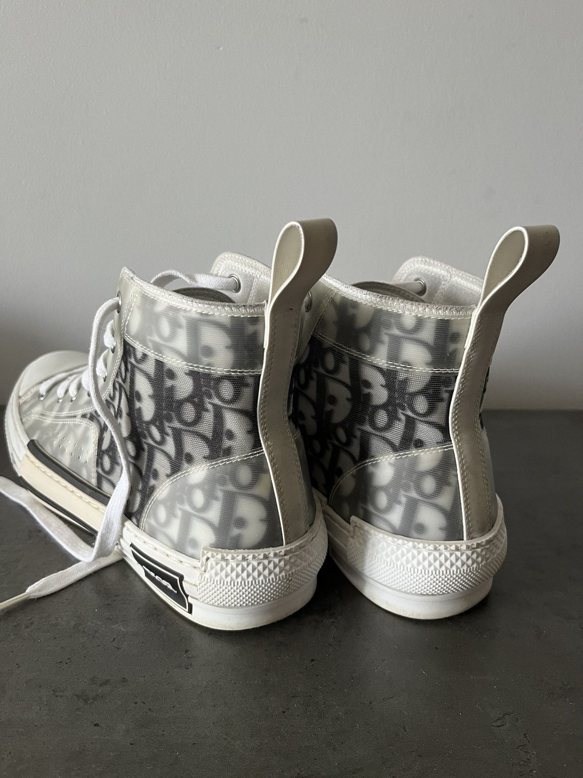 Dior Dior b23 monogram hi-top sneakers Size US 7.5 / EU 40-41 - 8 Thumbnail