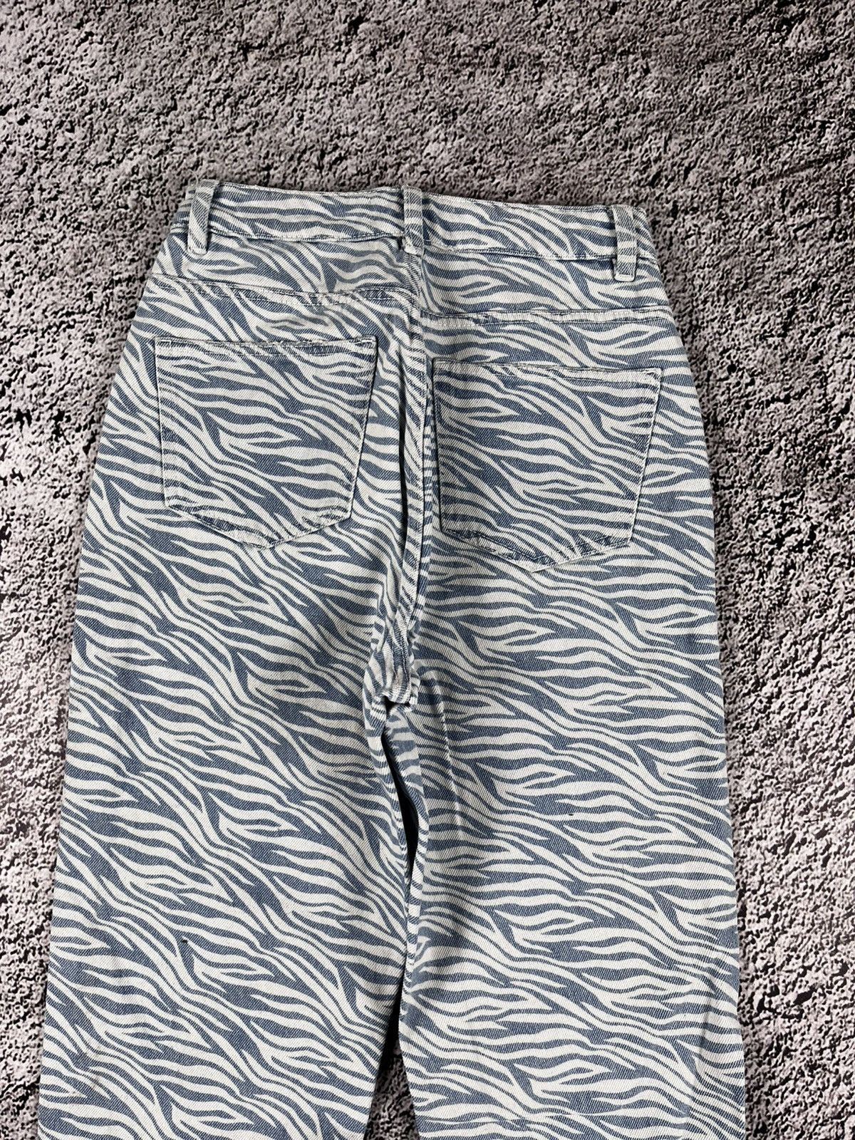 Japanese Brand Vintage Y2K zebra jeans streetwear juicy style avantgarde Size 25" / US 0 / IT 36 - 3 Thumbnail