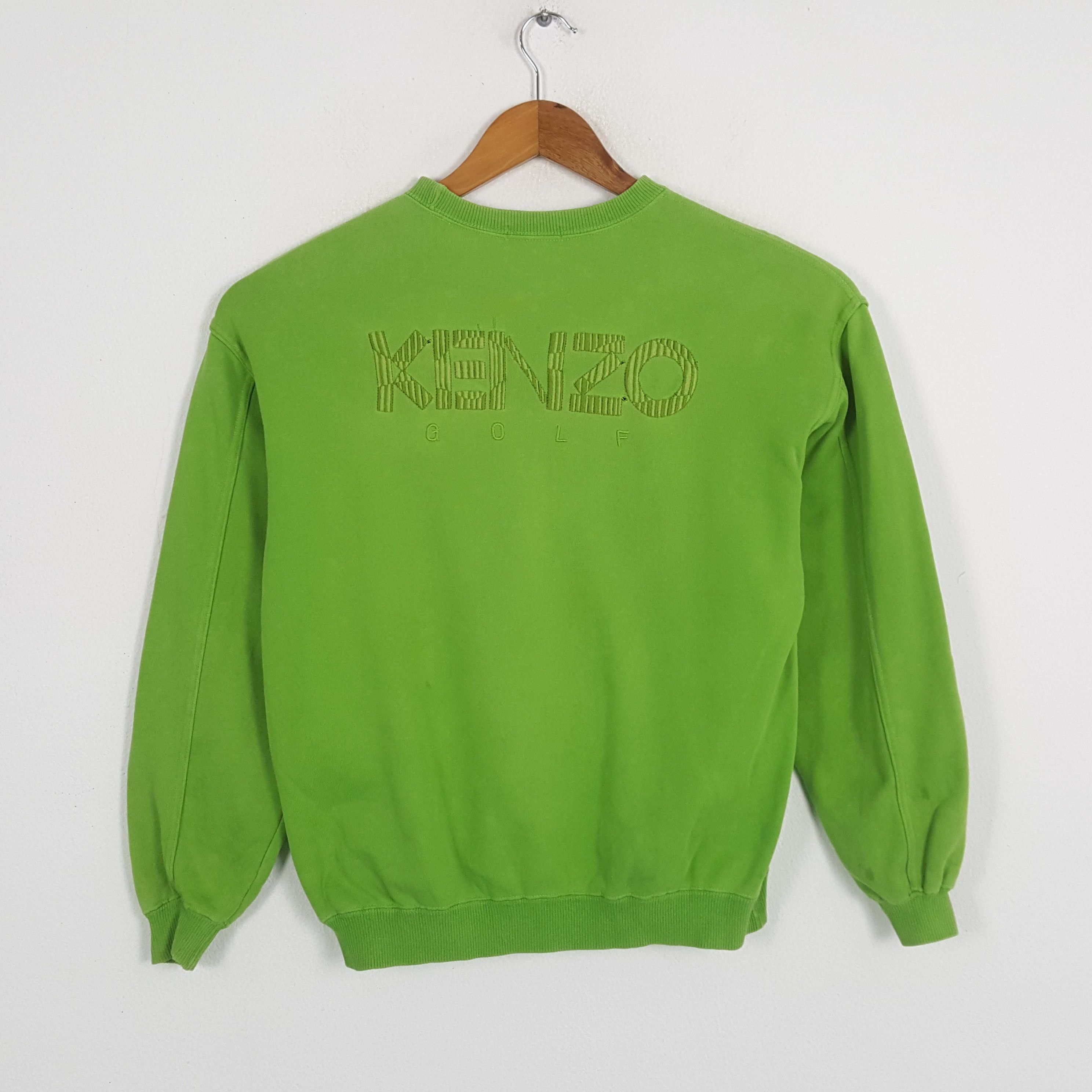 Japanese Brand × Kenzo × Vintage Vintage KENZO GOLF Japanese Fashion Brand Sweatshirts Size US M / EU 48-50 / 2 - 1 Thumbnail