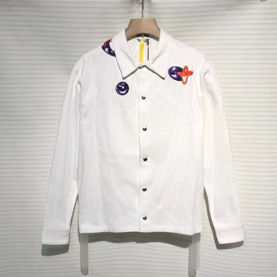 Dior DIOR x KENNY SCHARF Men's Solid Shirt Jacket Size US S / EU 44-46 / 1 - 1 Thumbnail
