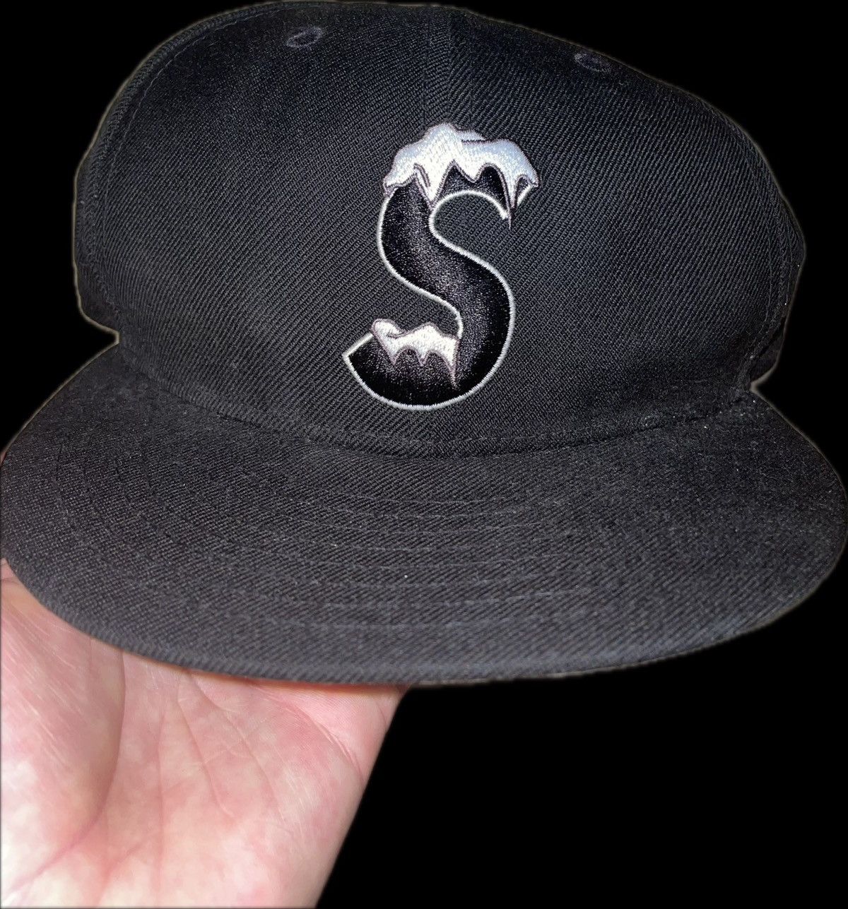 New Era × Supreme Supreme x New Era Cap Black Size ONE SIZE - 1 Thumbnail